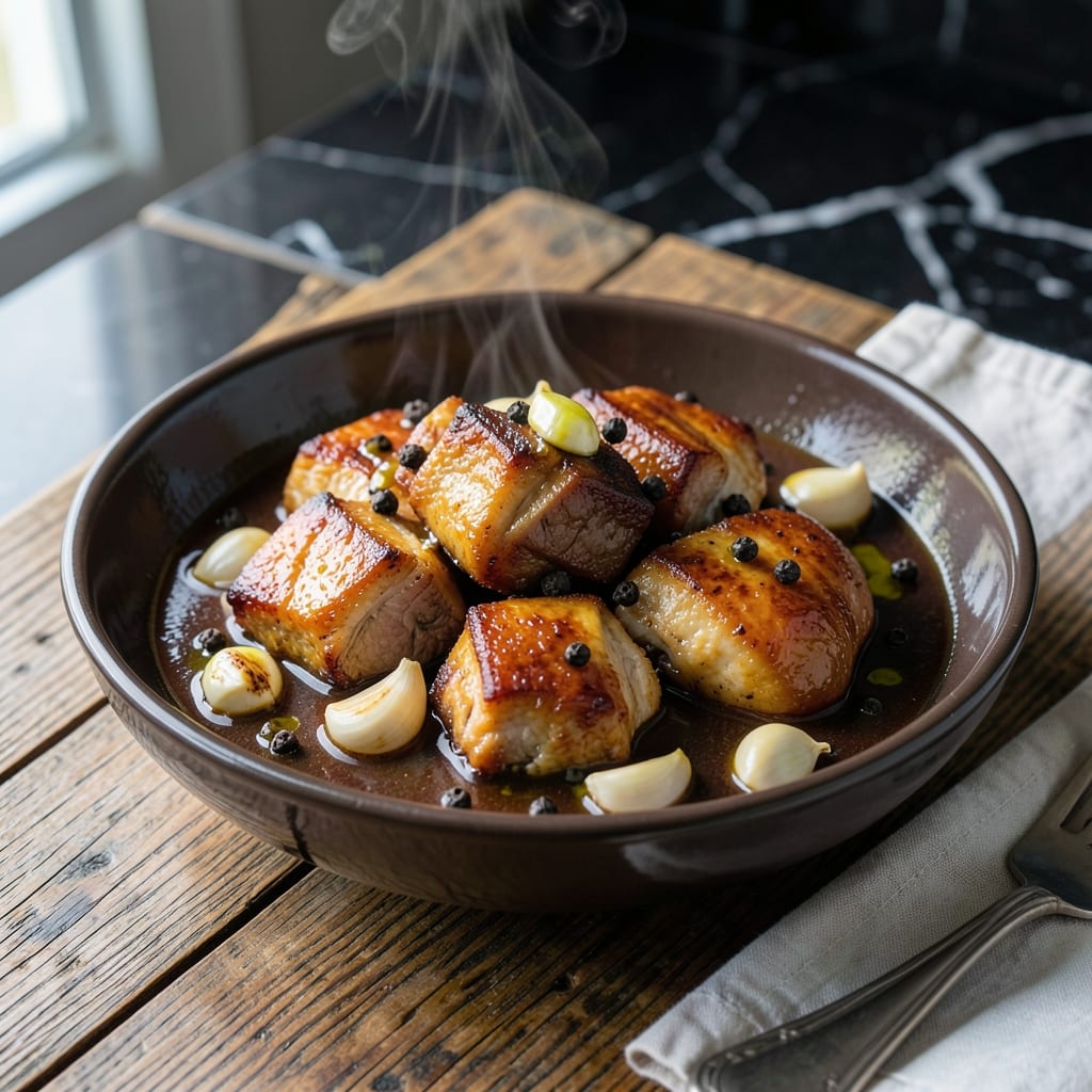 Pork and Chicken Recipe Pinoy: Adobo-Style Braised Meats with Garlicky Depth Pork and Chicken Recipe Pinoy: Adobo-Style Braised Meats with Garlicky Depth