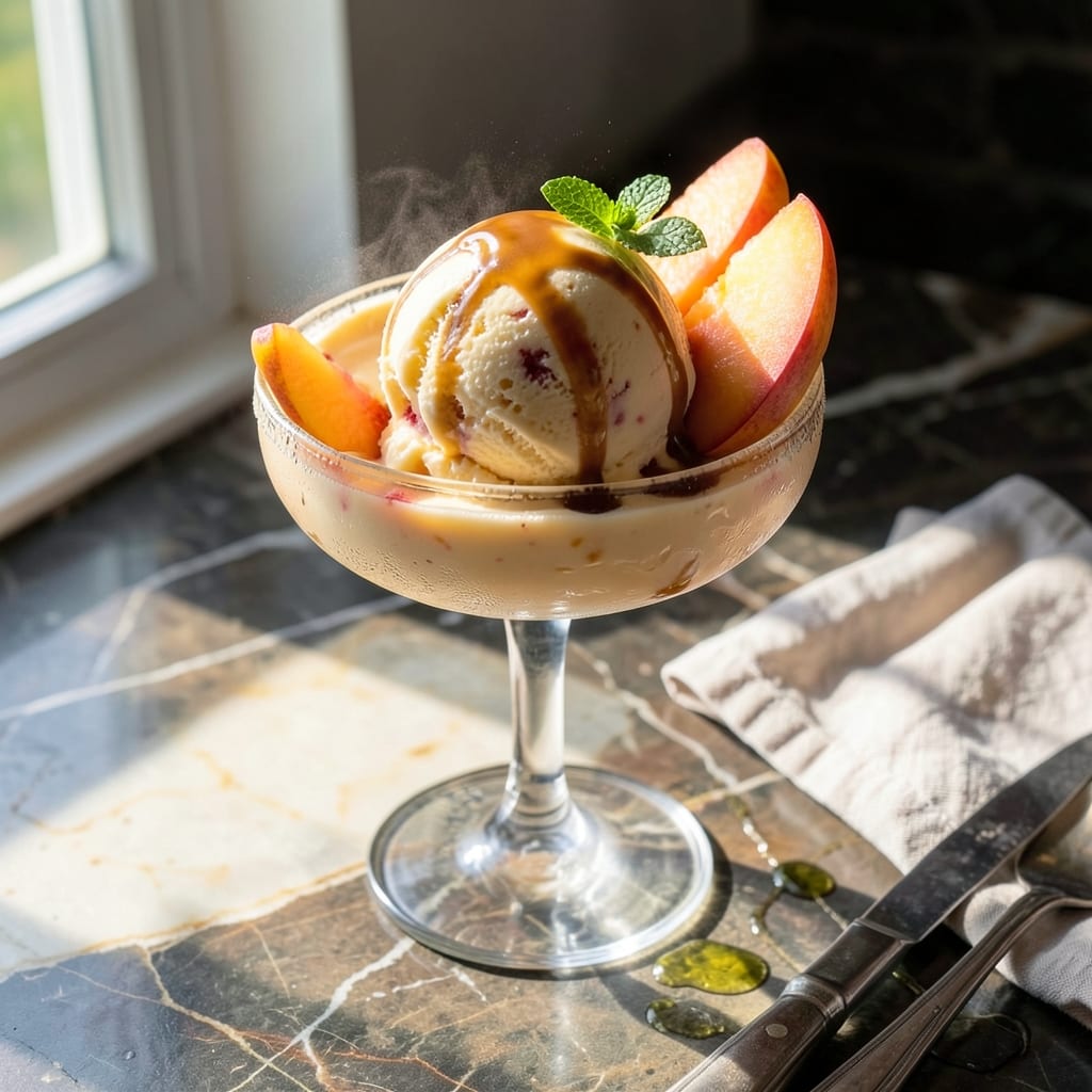 Peach Ice Cream Recipe Cuisinart Maker: Churned to Velvety Smoothness Peach Ice Cream Recipe Cuisinart Maker: Churned to Velvety Smoothness