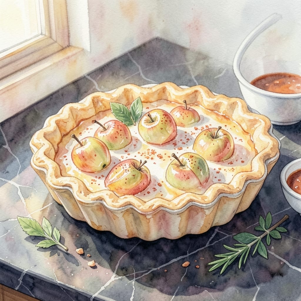 Apple Pie Recipe With Crab Apples: Rustic Tartness Wrapped in Flaky Pastry