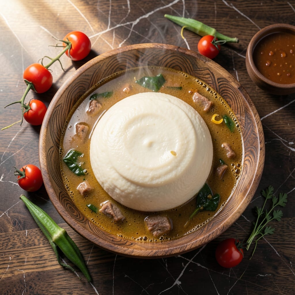 Fufu Recipe With Flour: Smooth Starchy Delight Without the Pounding