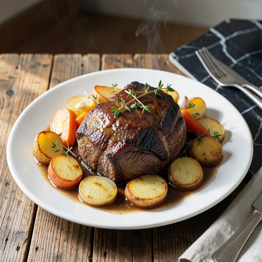 Pot Roast Recipe 2.5 Lbs: Dutch Oven Magic With Carrots and Potatoes Pot Roast Recipe 2.5 Lbs: Dutch Oven Magic With Carrots and Potatoes