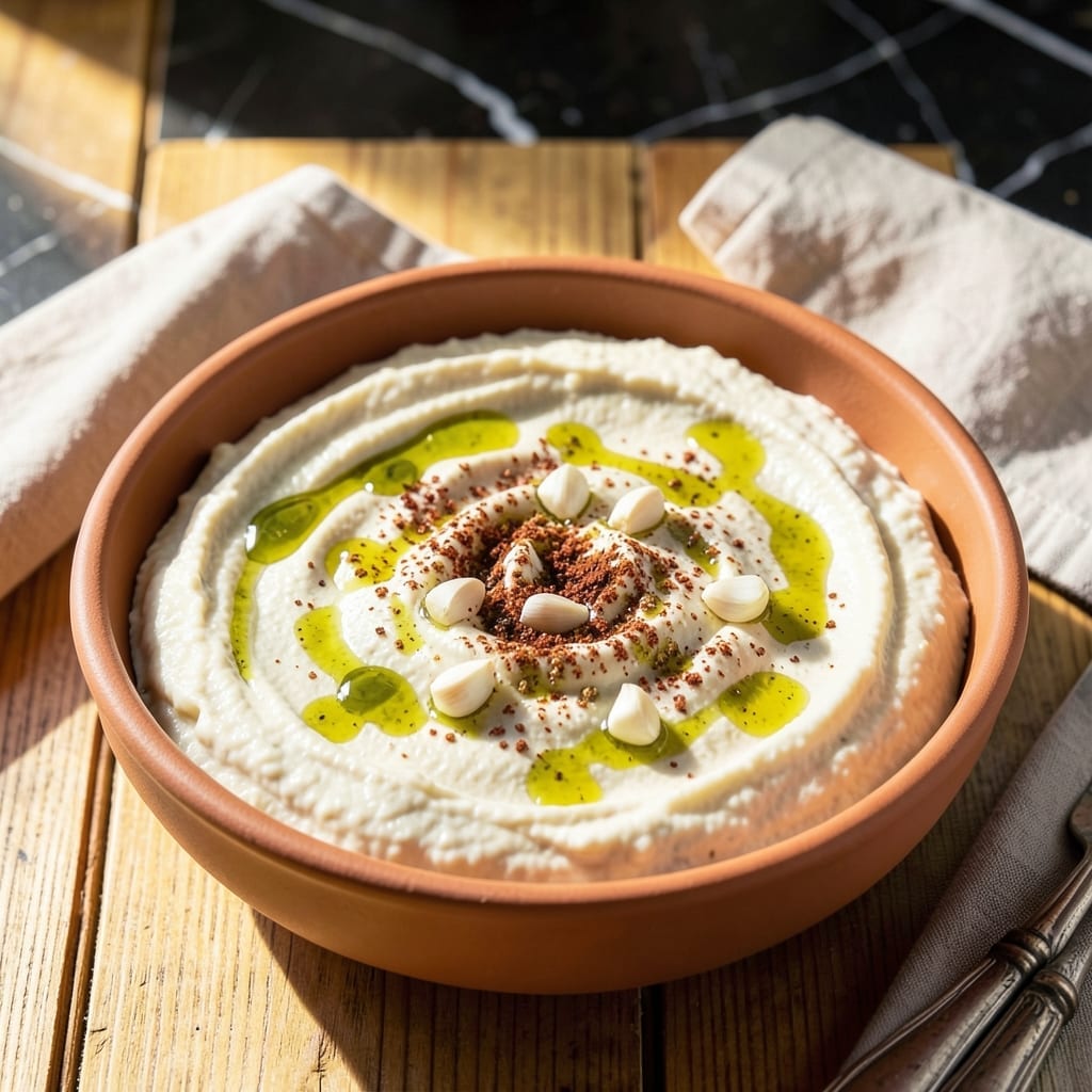 Garlic Hummus Recipe No Tahini: Creamy Blend With Bold Garlic Flavor