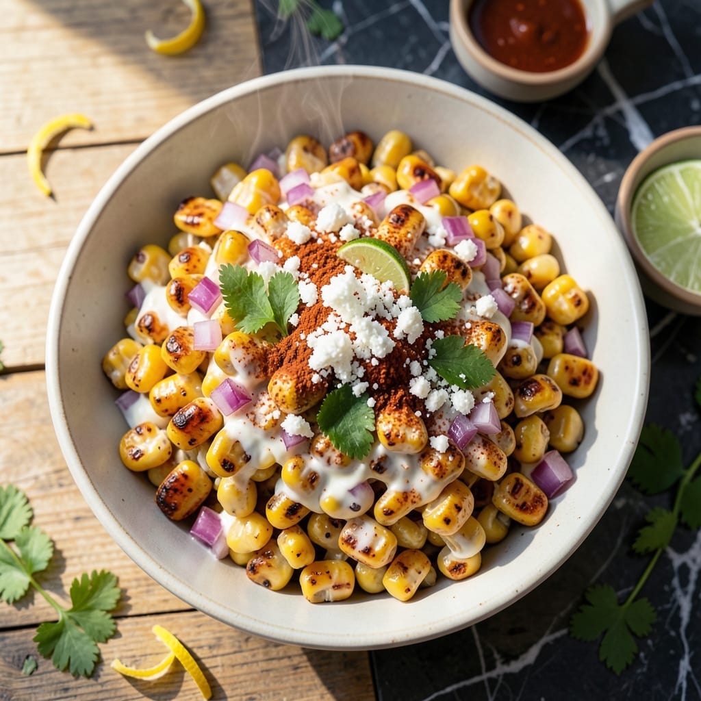 Mexican Street Corn Salad Recipe With Frozen Corn: Charred Kernel Crunch Without the Grill Mexican Street Corn Salad Recipe With Frozen Corn: Charred Kernel Crunch Without the Grill