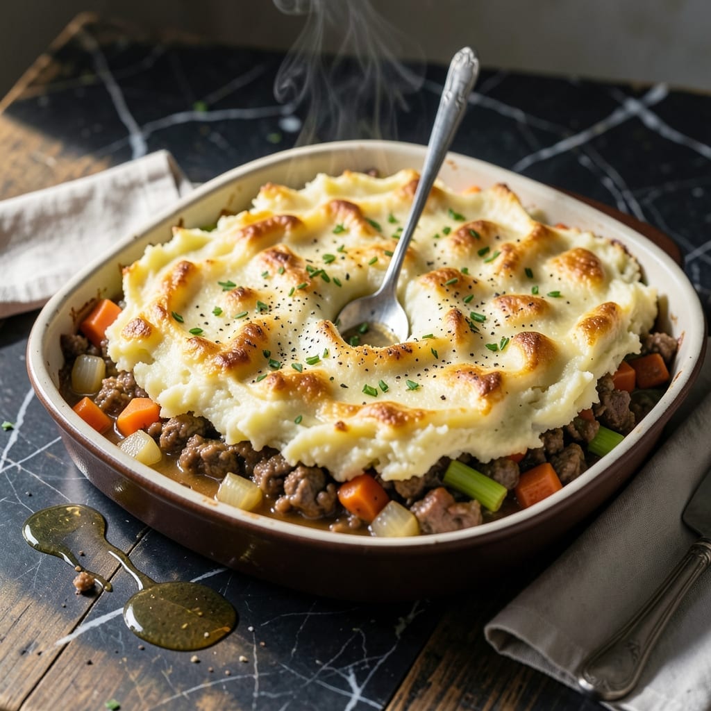 Shepherd's Pie Recipe Jamie Oliver: Rustic Layers with Savory Lamb and Creamy Mash