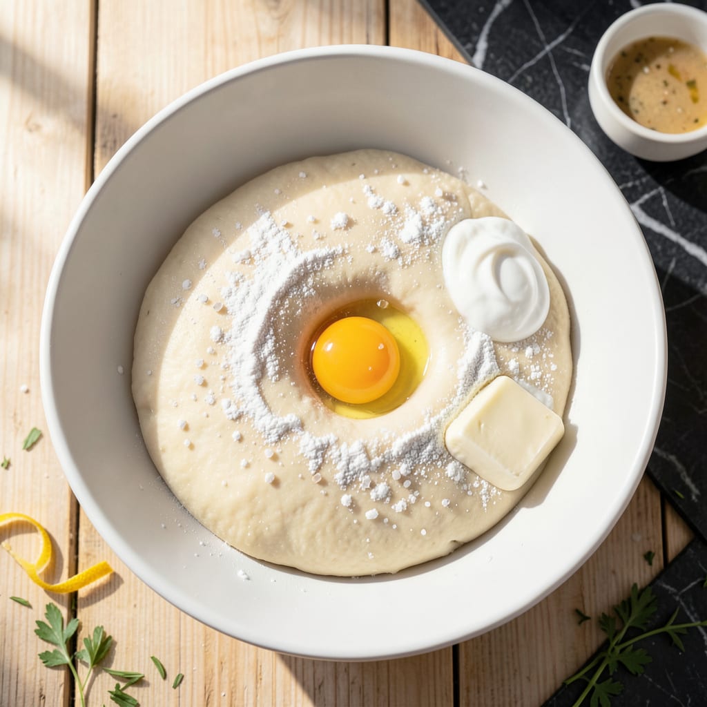 Easy Pierogi Dough Recipe: Tender Pillows for Perfect Dumplings example with annotations