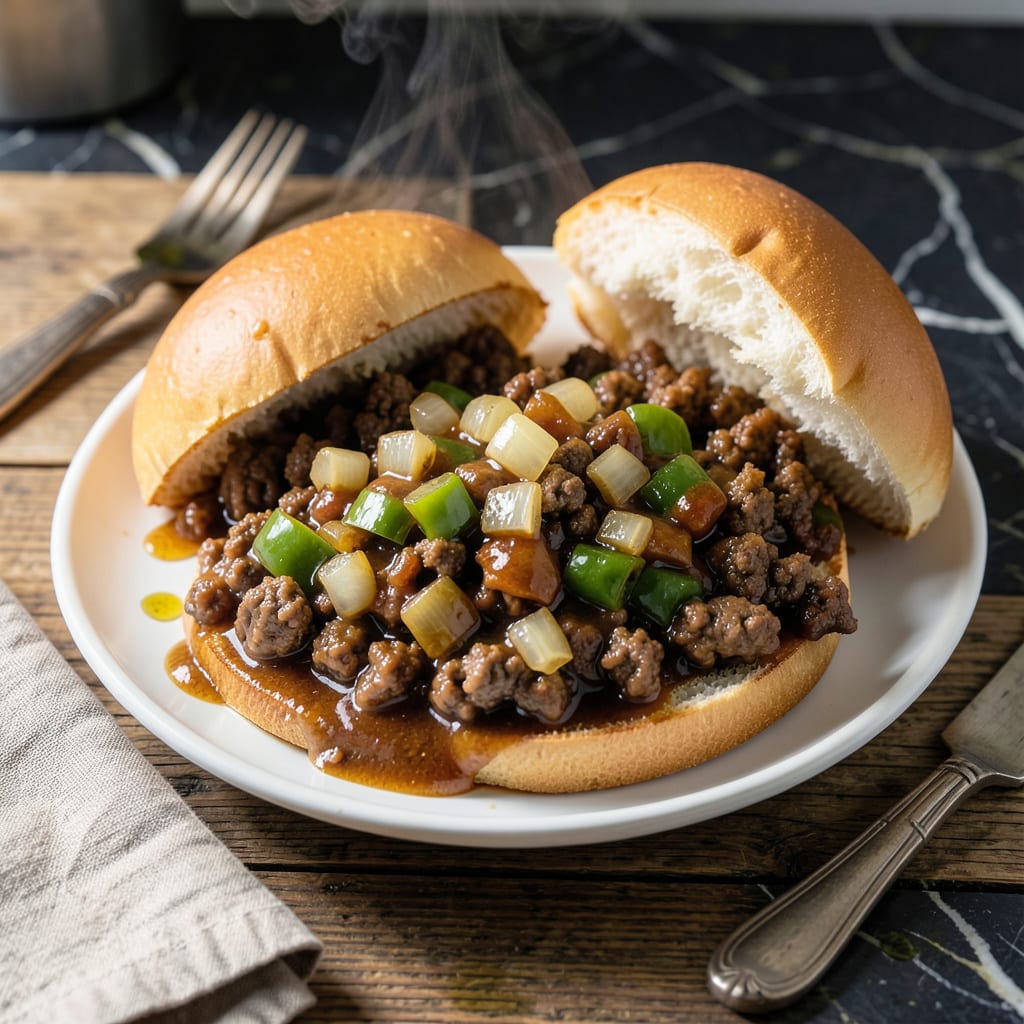 Easy Sloppy Joe Recipe 5 Ingredients: Messy Saucy Joy in Minutes detailed visual guide
