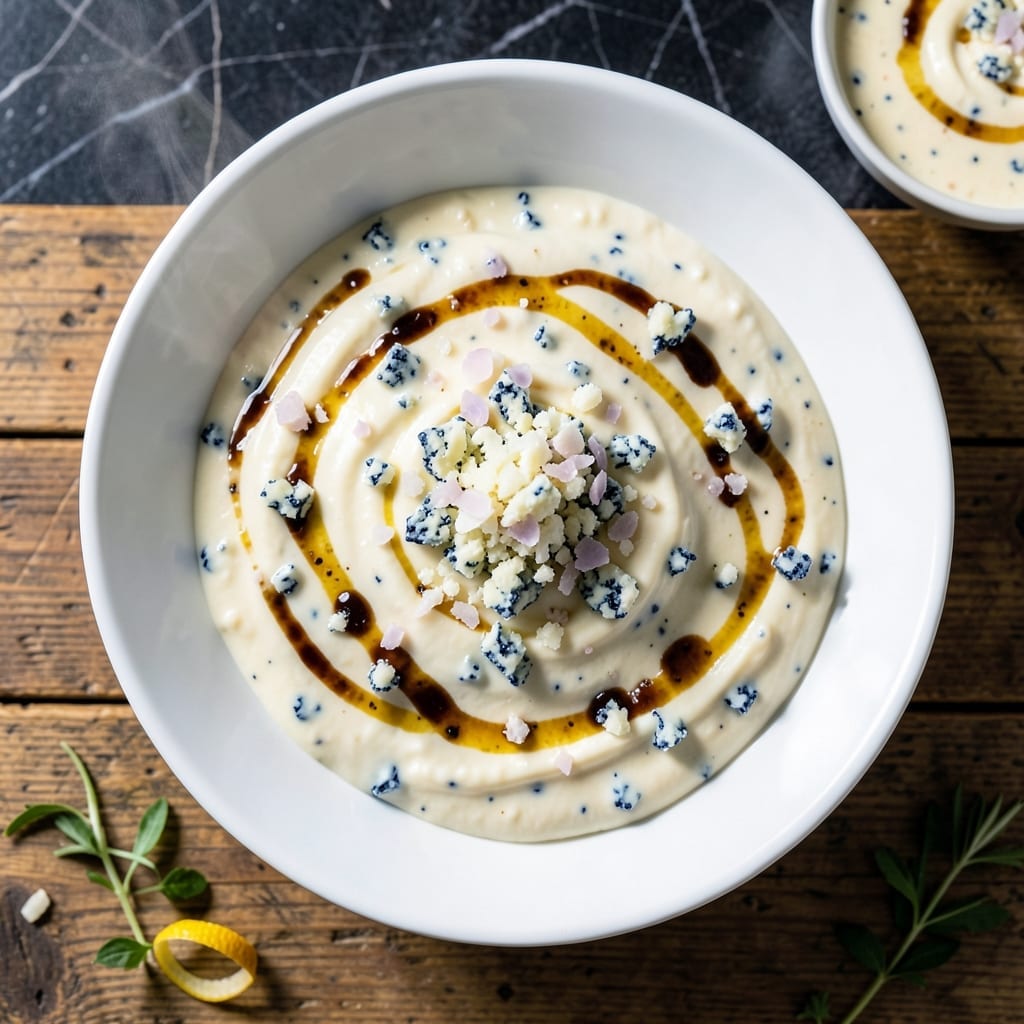 Zip Sauce Recipe for Steak: Rich and Creamy Blue Cheese Emulsion Zip Sauce Recipe for Steak: Rich and Creamy Blue Cheese Emulsion