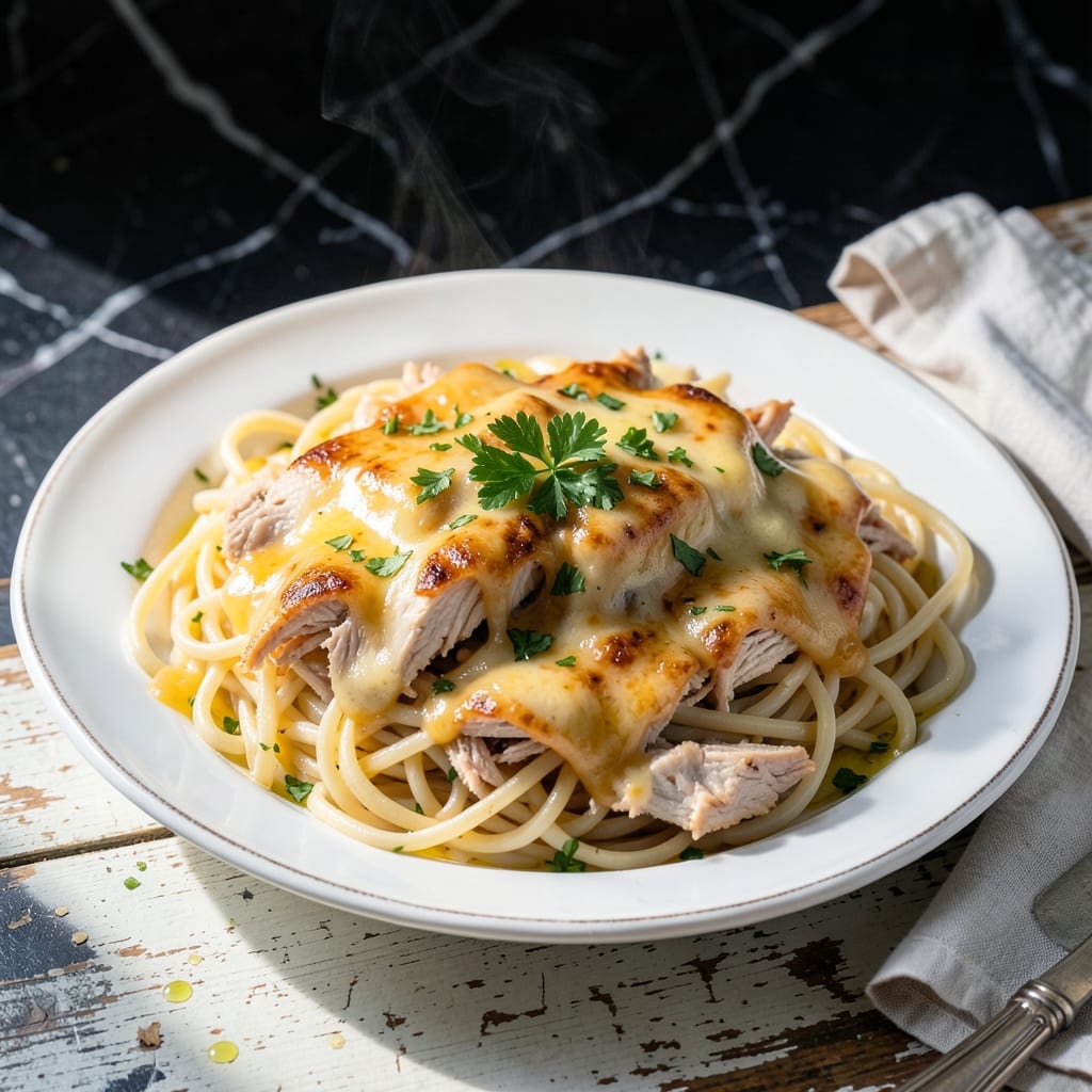 Paula Deen's Chicken Spaghetti Recipe: Creamy Casserole with Cheesy Depth