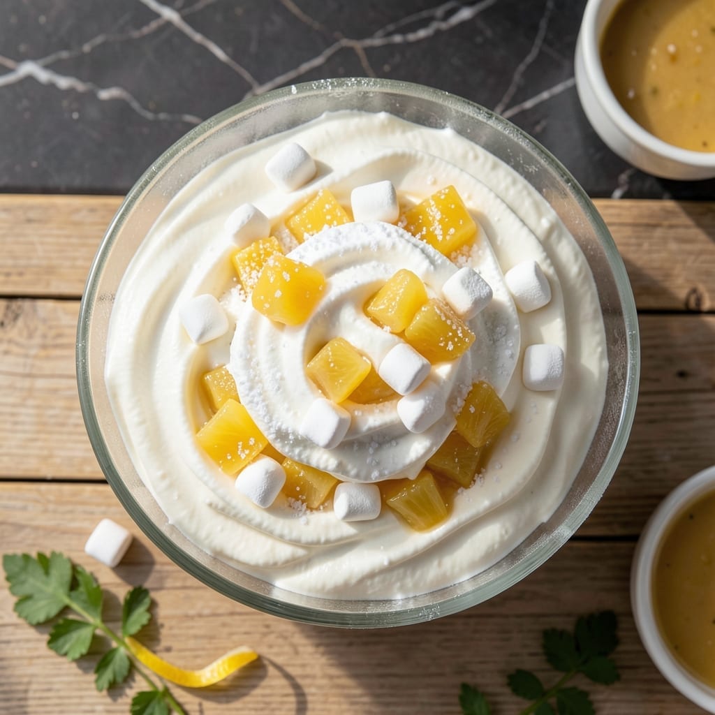 Pineapple Fluff Recipe With Cream Cheese: Light and Dreamy No-Bake Dessert
