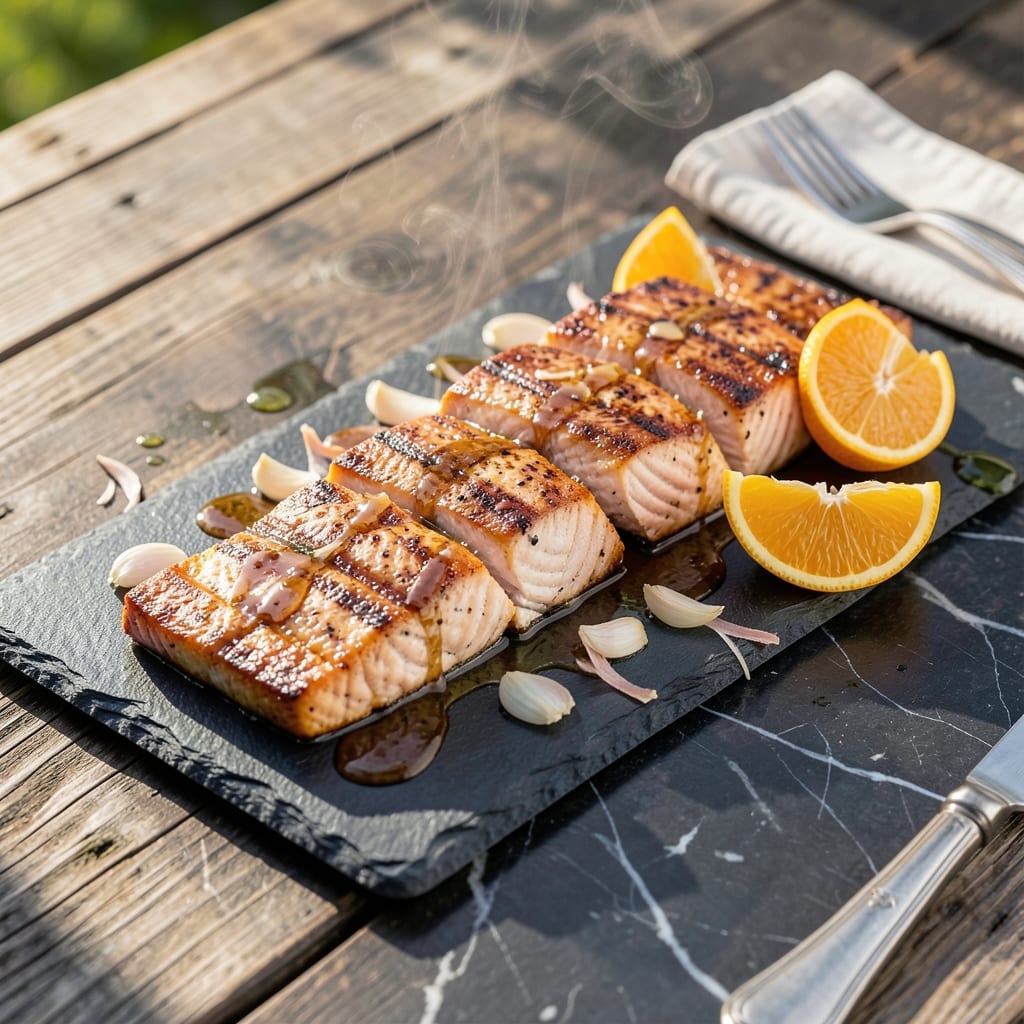 BBQ Salmon Recipe Grill: Smoky Char With Citrus Glaze