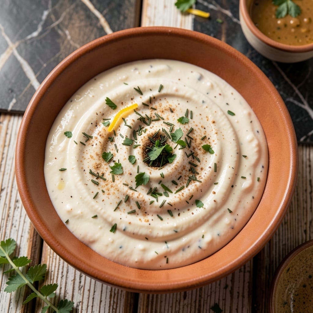 Hacienda Ranch Recipe: Creamy Tex-Mex Dressing With Bold Spices Hacienda Ranch Recipe: Creamy Tex-Mex Dressing With Bold Spices