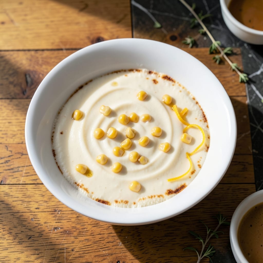 Recipe Making Maja Blanca: Filipino Coconut Pudding with Corn Kernel Delight Recipe Making Maja Blanca: Filipino Coconut Pudding with Corn Kernel Delight