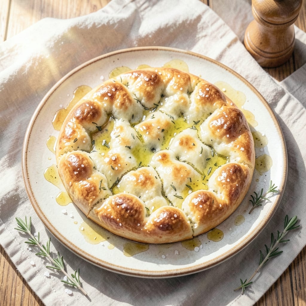 Focaccia Bread Recipe No Yeast: Fluffy Texture in 60 Minutes Focaccia Bread Recipe No Yeast: Fluffy Texture in 60 Minutes