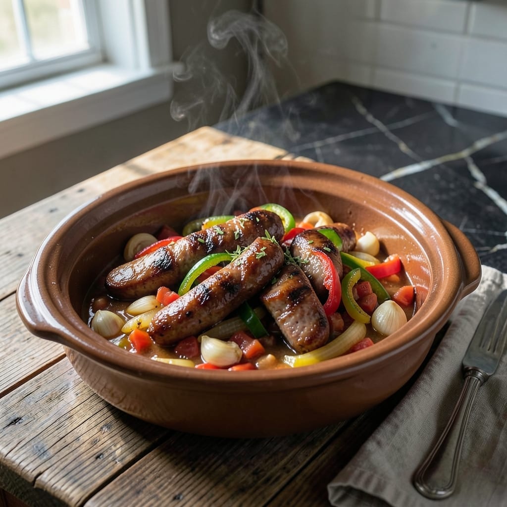 Recipe for Kielbasa in Crock Pot: Smoky Sausage Simmered to Perfection Recipe for Kielbasa in Crock Pot: Smoky Sausage Simmered to Perfection