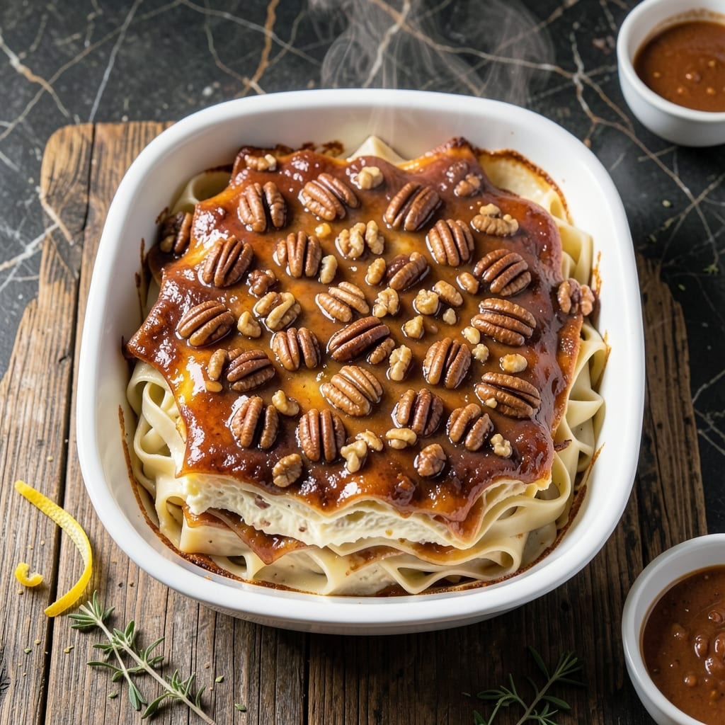 Pecan Pie Lasagna Recipe Pioneer Woman: Layered Dessert With Gooey Pecan Filling