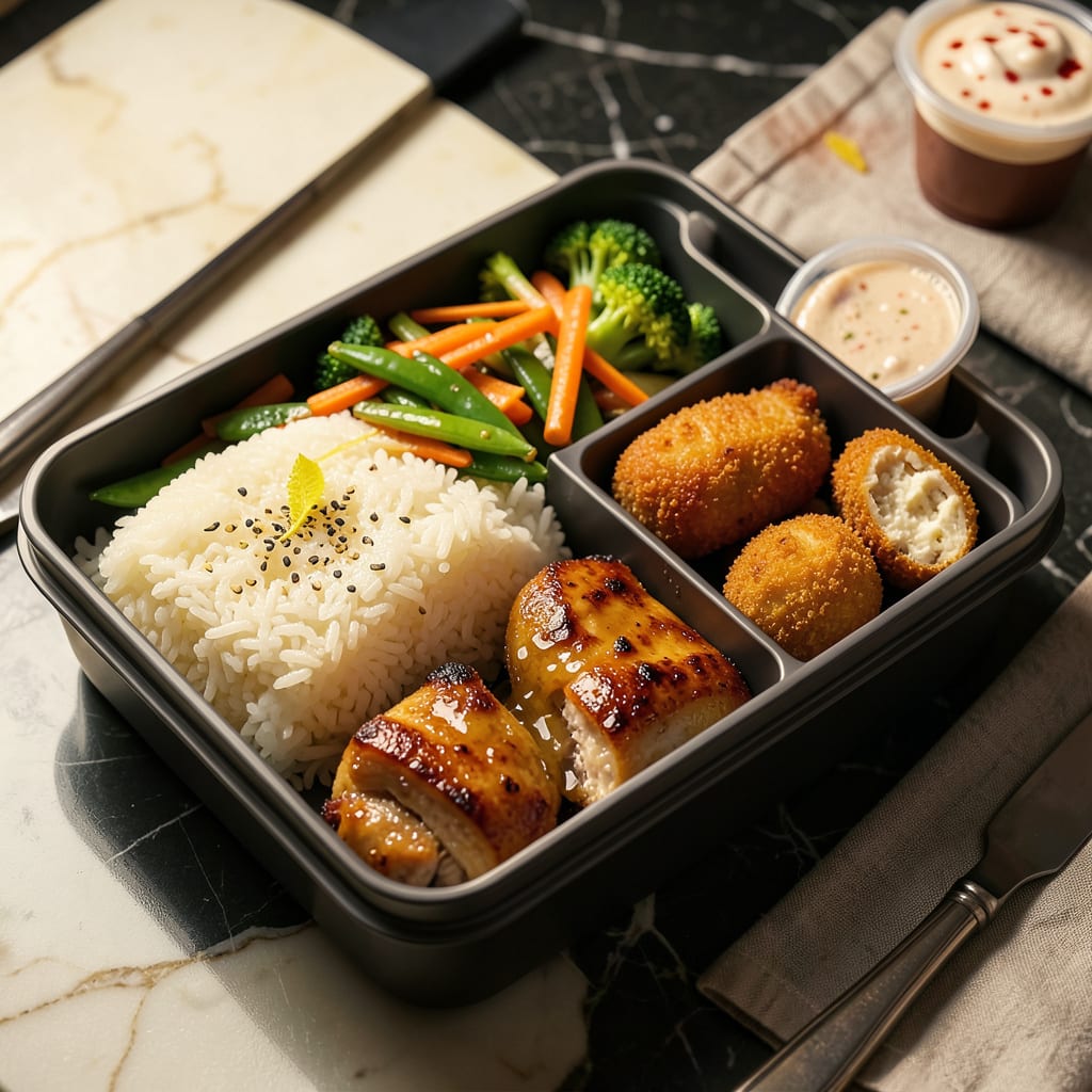 Electric Lunch Box Recipe Book: Top Picks for Quick and Healthy Meals example with annotations