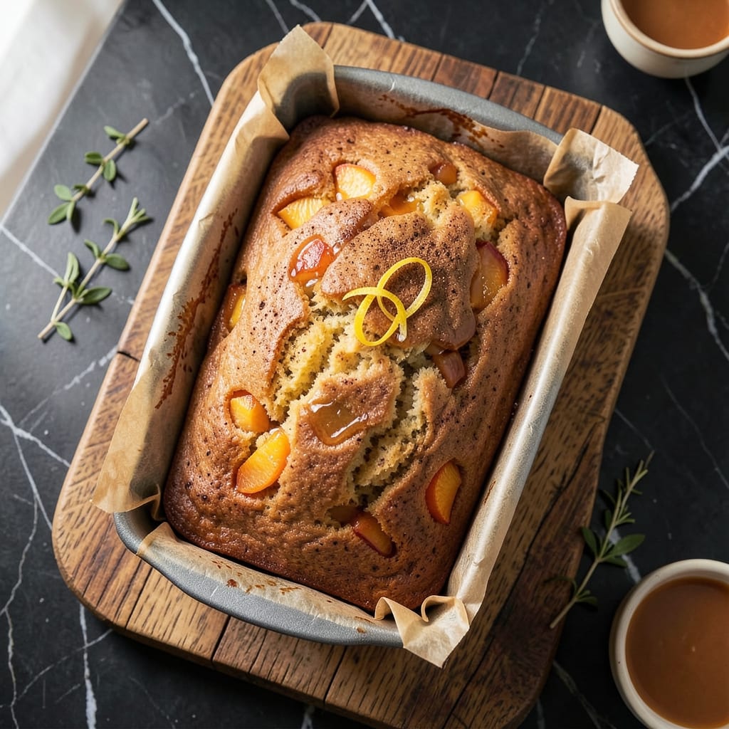 Peach Bread Recipe With Canned Peaches: Moist Loaf With Pantry Staples