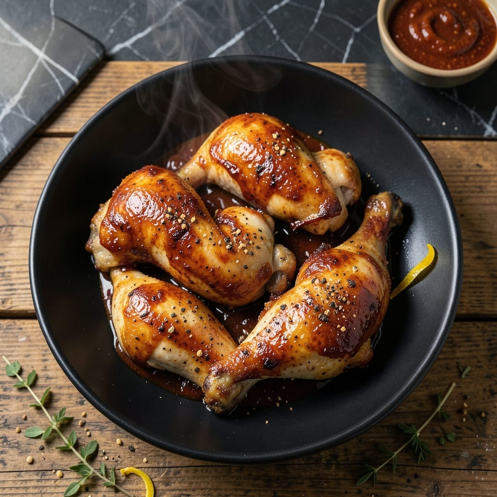 BBQ Chicken Recipe Oven: Juicy Thighs With Sweet and Smoky Glaze BBQ Chicken Recipe Oven: Juicy Thighs With Sweet and Smoky Glaze