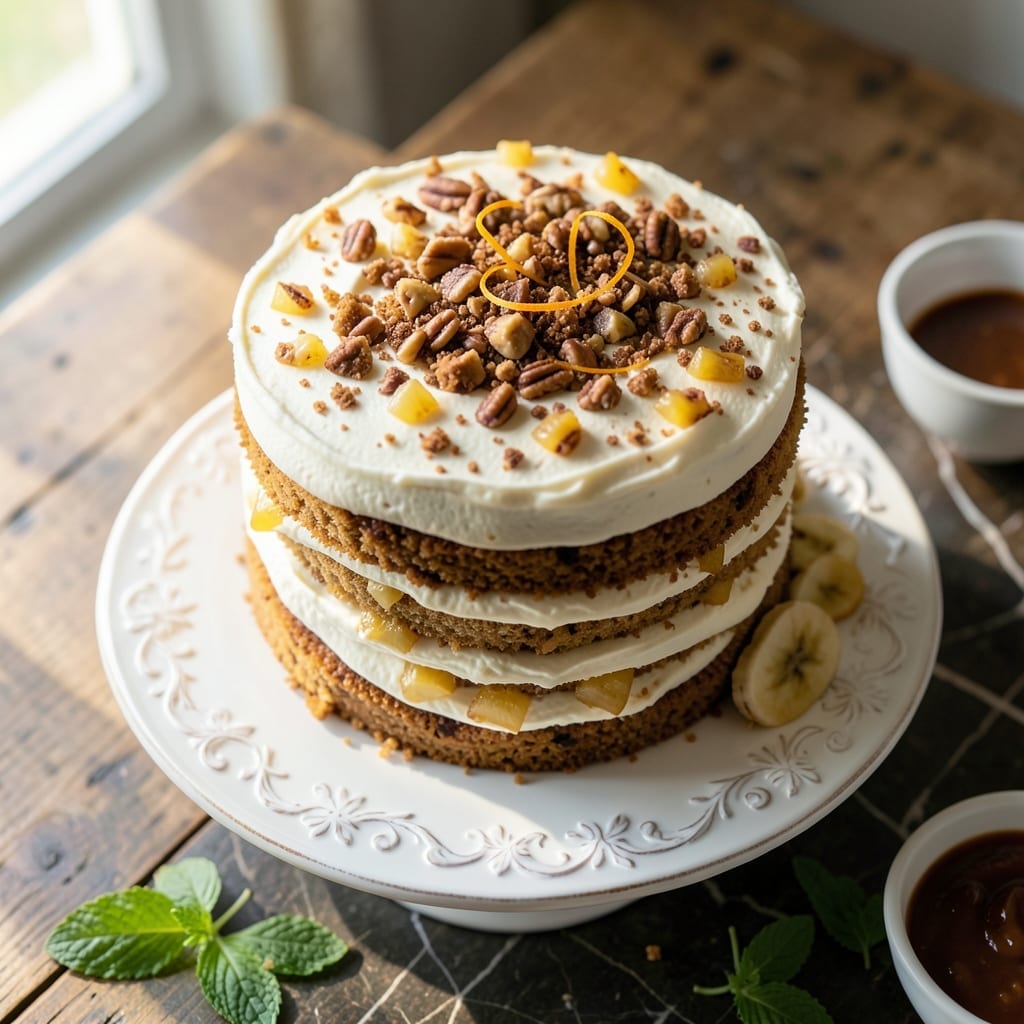 Paula Deen's Hummingbird Cake Recipe: Tropical Layers With Cream Cheese Frosting Paula Deen's Hummingbird Cake Recipe: Tropical Layers With Cream Cheese Frosting