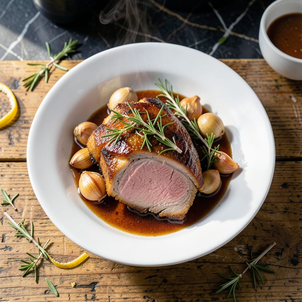 Pork Loin Center Roast Recipe Slow Cooker: Effortless Juicy Slices with Herbs