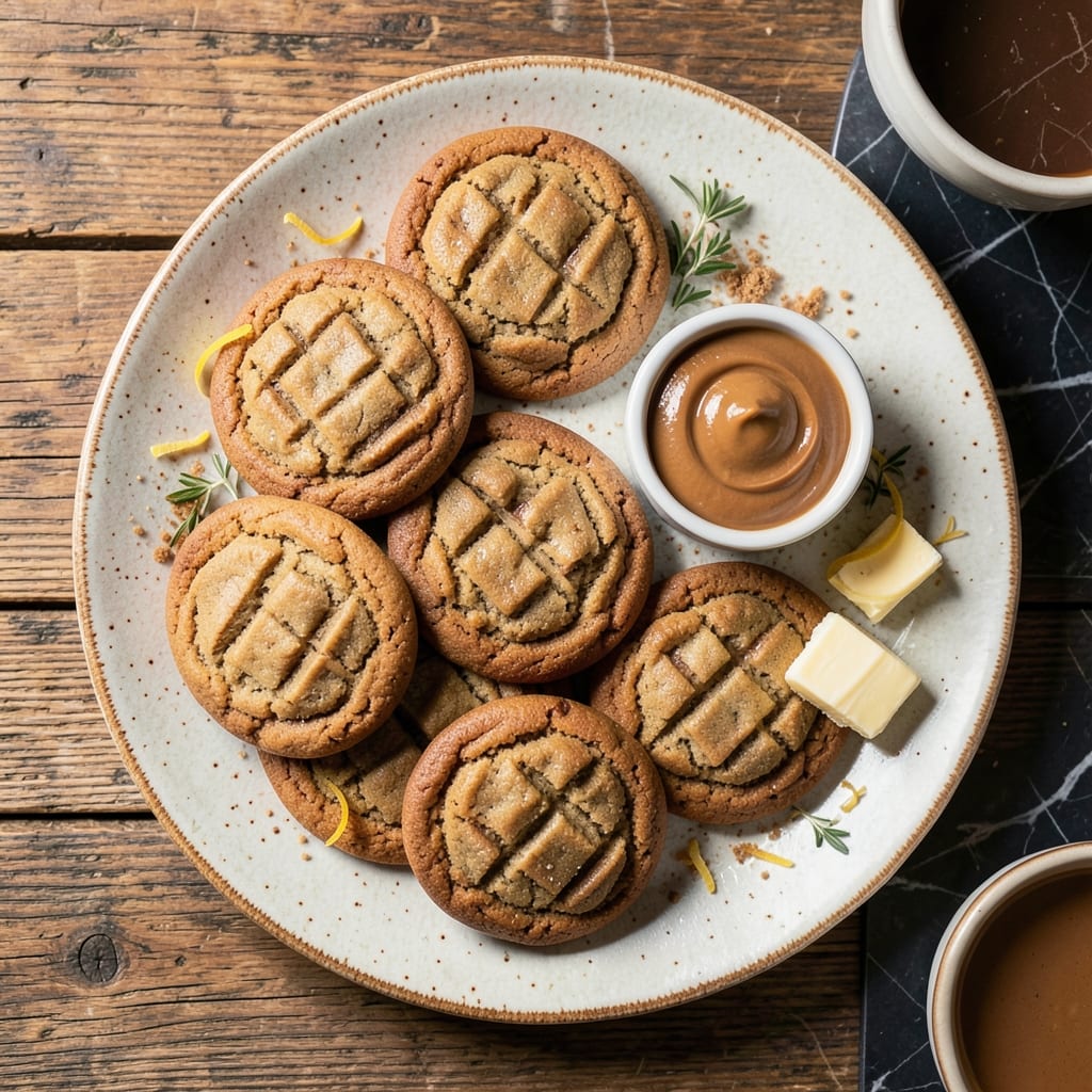 Peanut Butter Cookie Recipe With Butter: Chewy Centers and Crisscross Tops