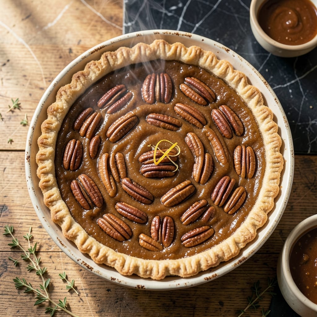 Pecan Pie Recipe Light Corn Syrup: Gooey Center With Buttery Crunch