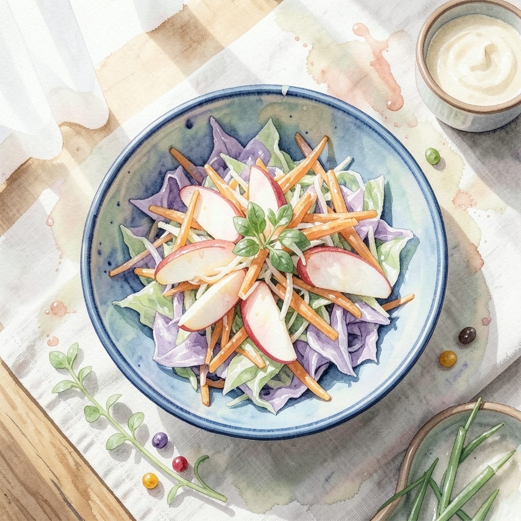 Jamie Oliver Coleslaw Recipe With Apple: Crisp Orchard Crunch in Creamy Dressing