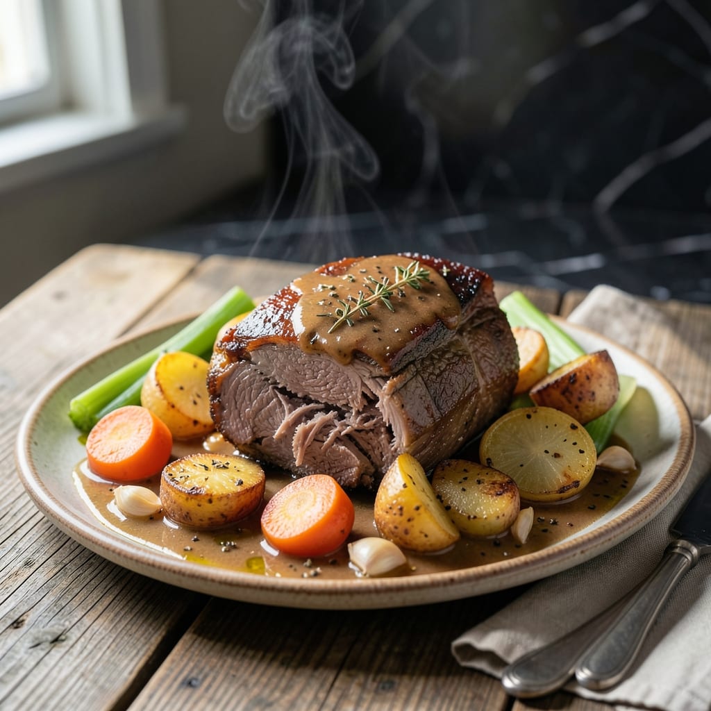 Pot Roast Recipe Crock Pot With Brown Gravy: Set-and-Forget Melting Tenderness Pot Roast Recipe Crock Pot With Brown Gravy: Set-and-Forget Melting Tenderness