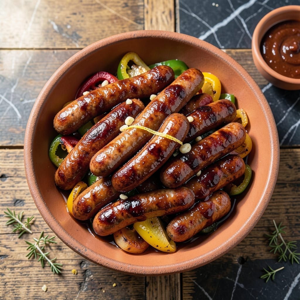 Smoked Sausage Links BBQ Recipe: Grill-Master's Smoky Char Smoked Sausage Links BBQ Recipe: Grill-Master's Smoky Char