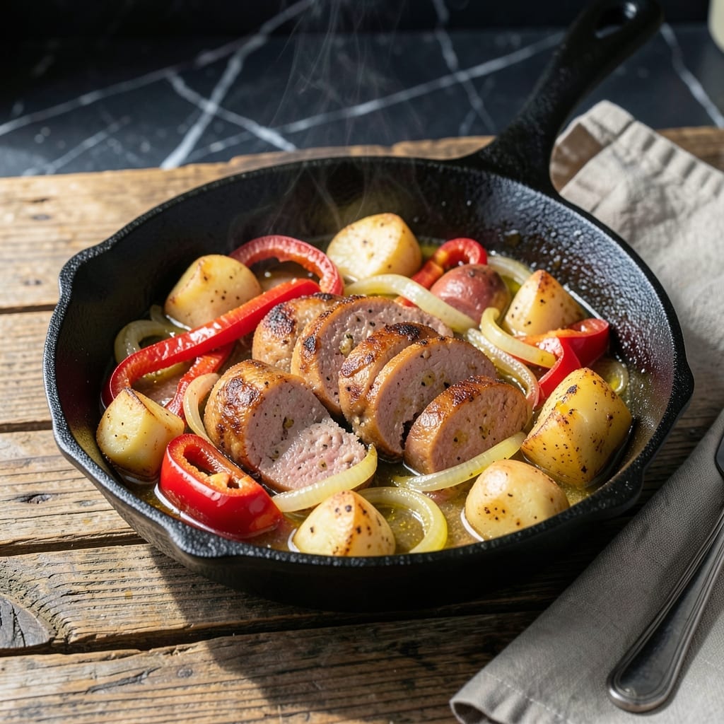 Recipe Using Summer Sausage: Hearty Skillet Meal in 30 Minutes Recipe Using Summer Sausage: Hearty Skillet Meal in 30 Minutes