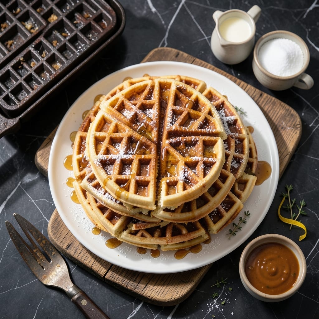 Easy Waffle Recipe For Waffle Maker: Crisp Golden Grids in Minutes Easy Waffle Recipe For Waffle Maker: Crisp Golden Grids in Minutes