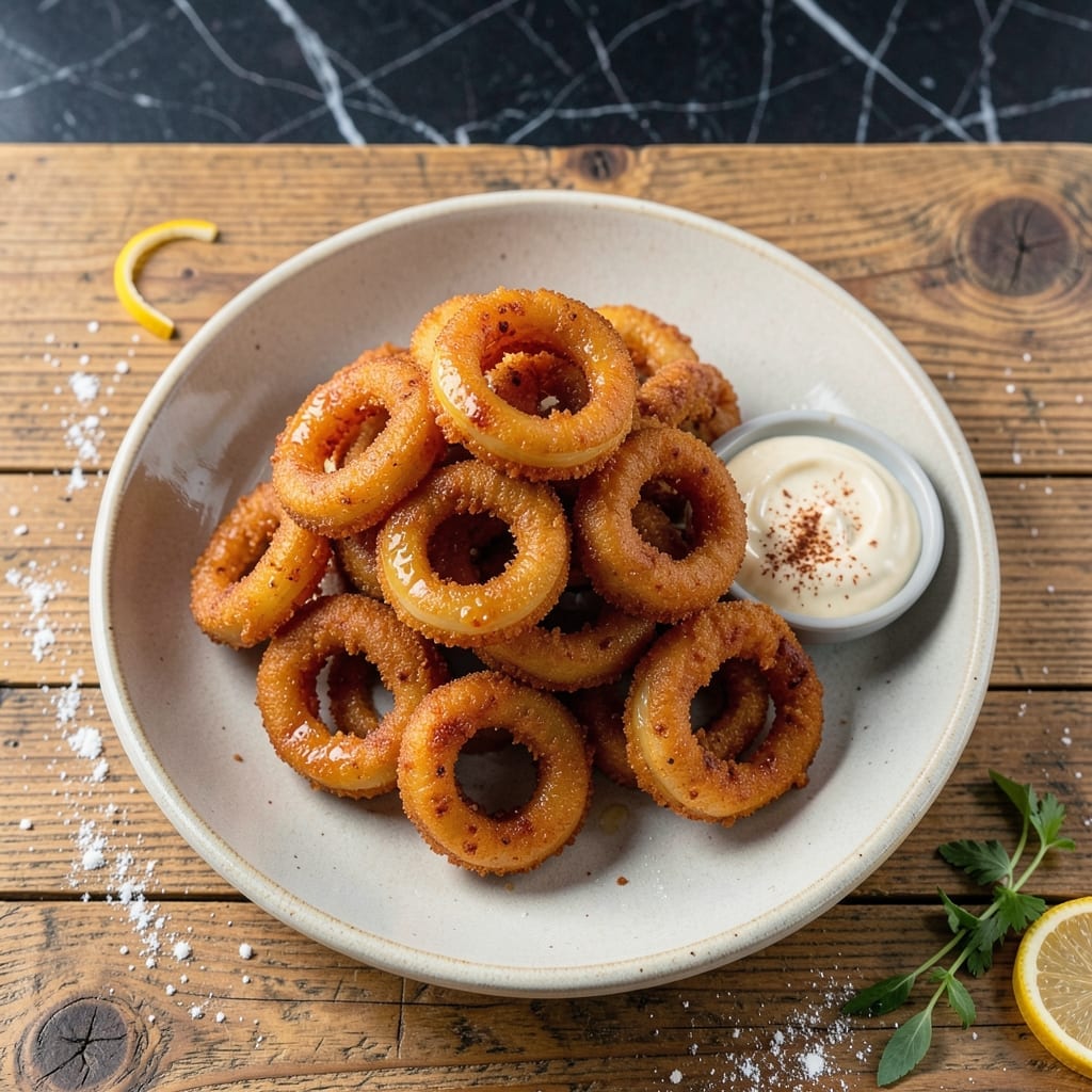 Onion Rings Recipe: Ultra-Crispy Beer-Battered Delight