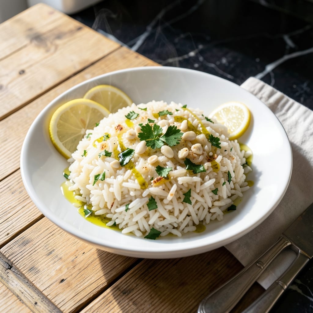 Taziki's Rice Recipe: Mediterranean Lemon and Herb Infusion Taziki's Rice Recipe: Mediterranean Lemon and Herb Infusion