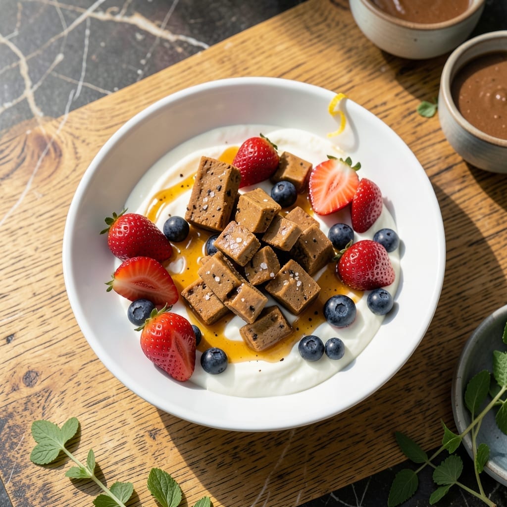 Clio Greek Yogurt Bar Recipe: Frozen Creamy Indulgence With Toppings