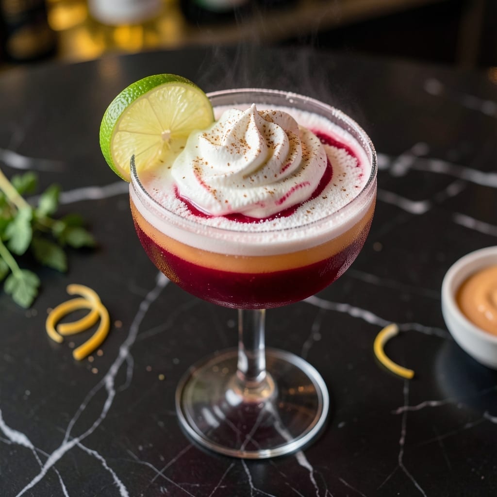 Pink Panties Drink Recipe With Whip Cream: Flirty Fruity Blush in a Glass