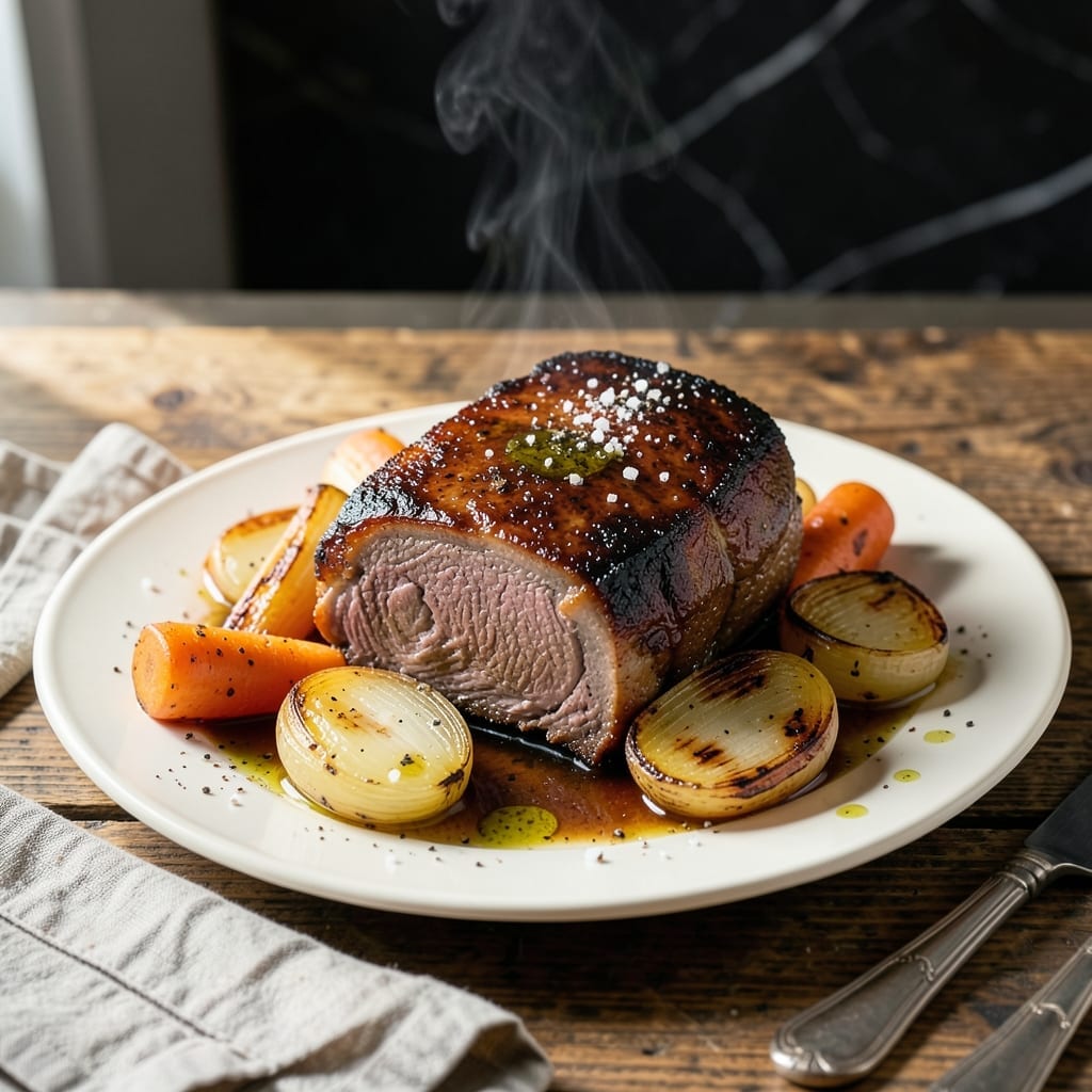 Pot Roast Recipe Video: Slow-Braised Beef With Caramelized Vegetables