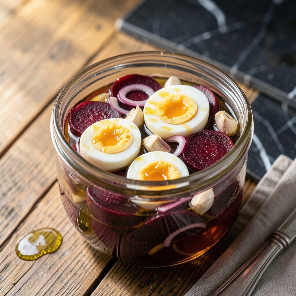 Pickled Eggs and Beets Recipe No Sugar: Tangy Veggie-Infused Protein Boost