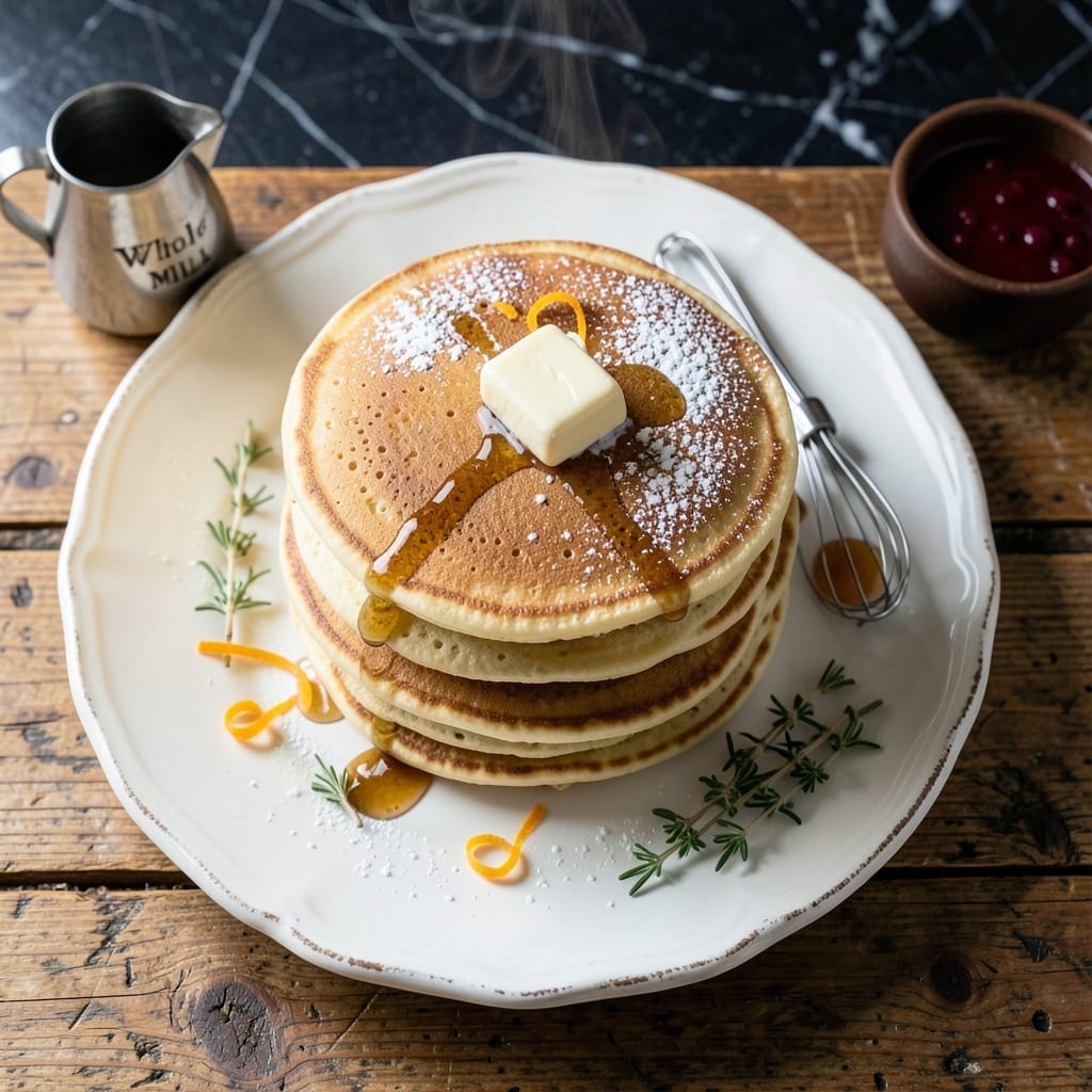 Plain Pancakes Recipe Simple: Light and Airy Morning Staple