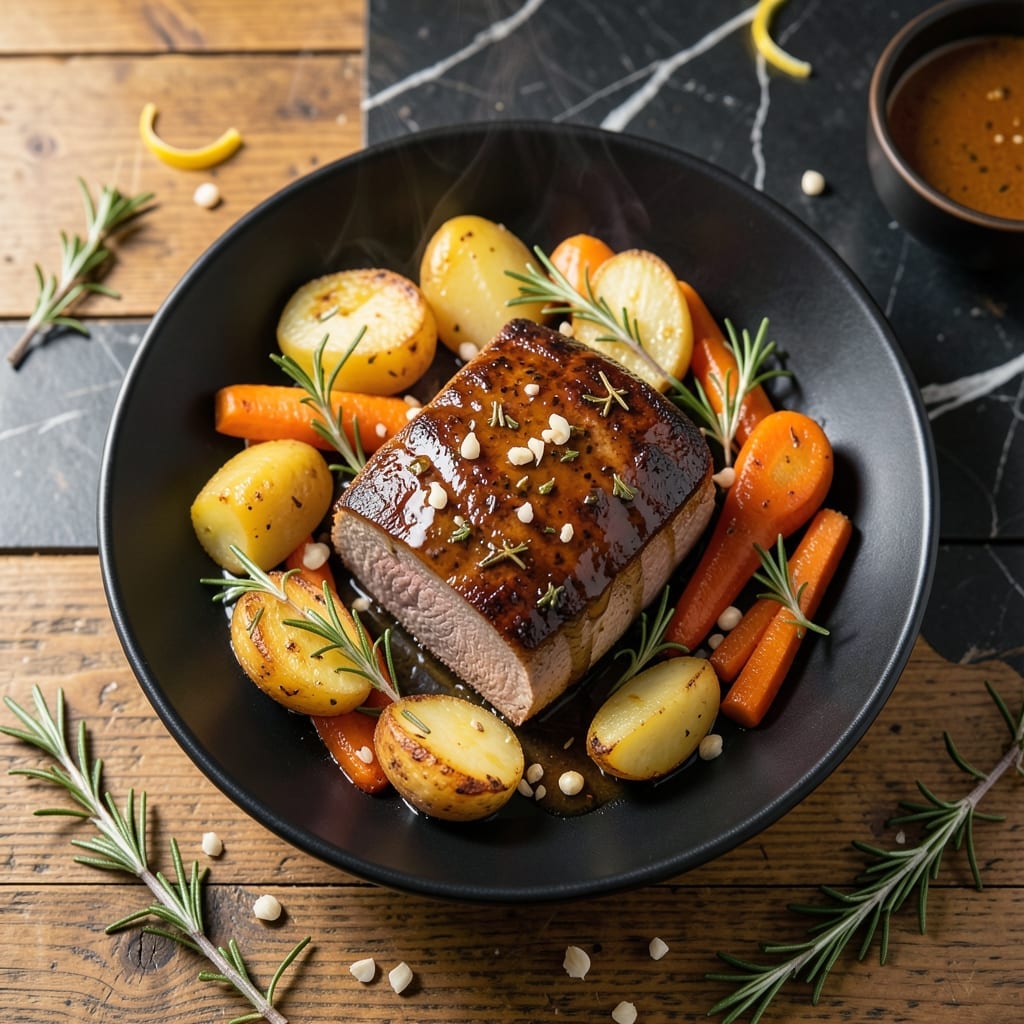 Pork Tenderloin Recipe With Carrots And Potatoes: Herb-Infused Sheet Pan Dinner