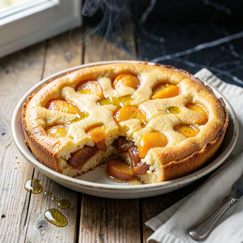 Peach Dump Cake Recipe With Peach Pie Filling: 3-Ingredient Dessert Magic