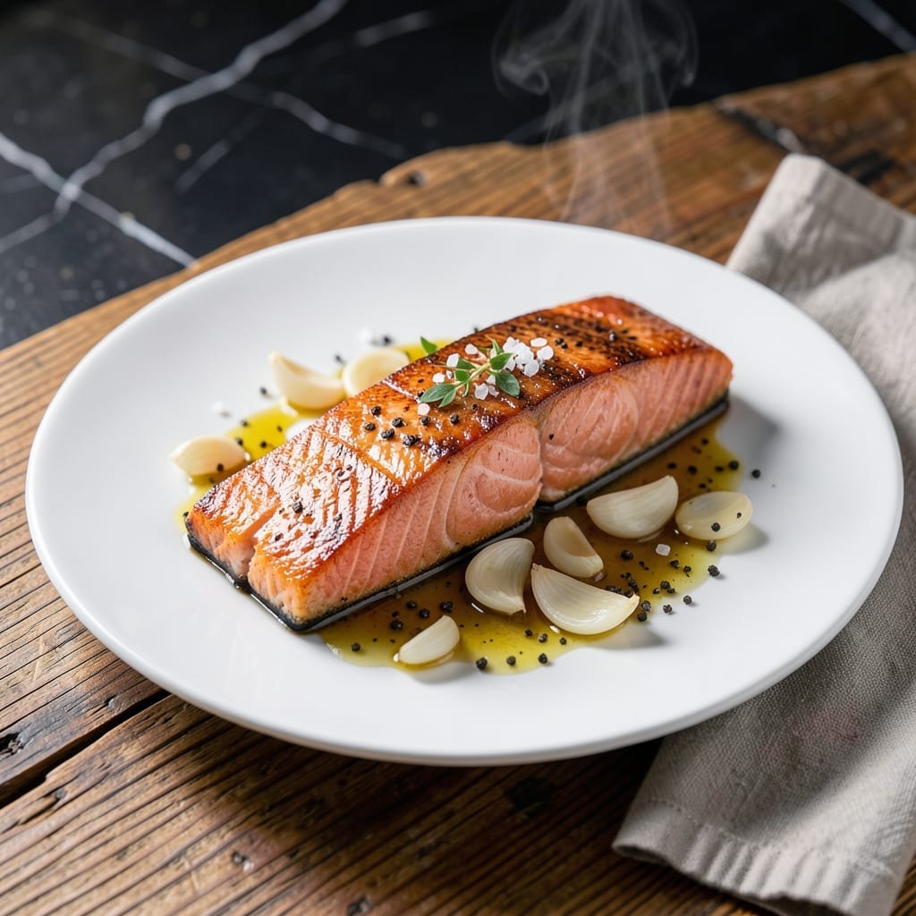 Salmon Recipe Seared: Crispy Skin and Flaky Centers