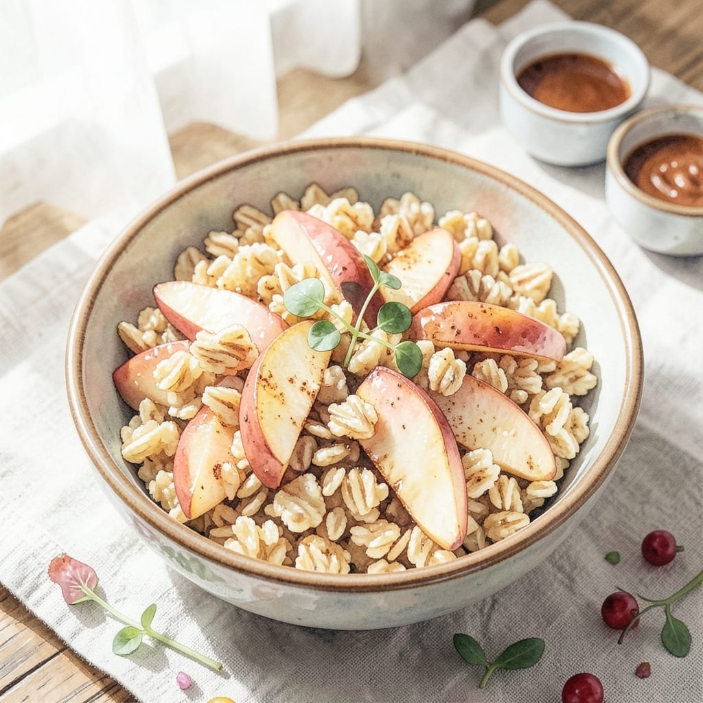 Low Fat Apple Crisp Recipe With Oats: Baked Cinnamon Topping