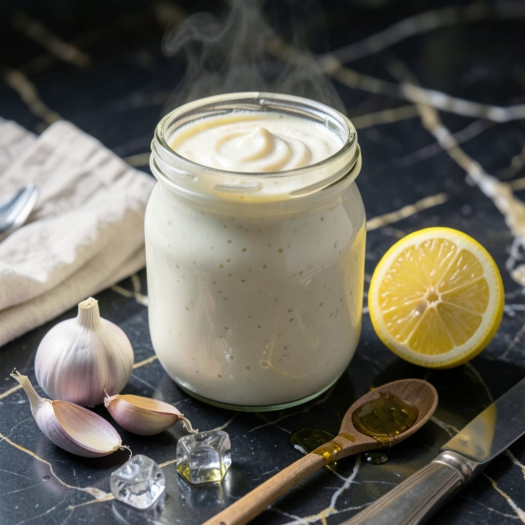 Toum Recipe Immersion Blender: Ultra-Smooth Garlic Spread in Minutes Toum Recipe Immersion Blender: Ultra-Smooth Garlic Spread in Minutes