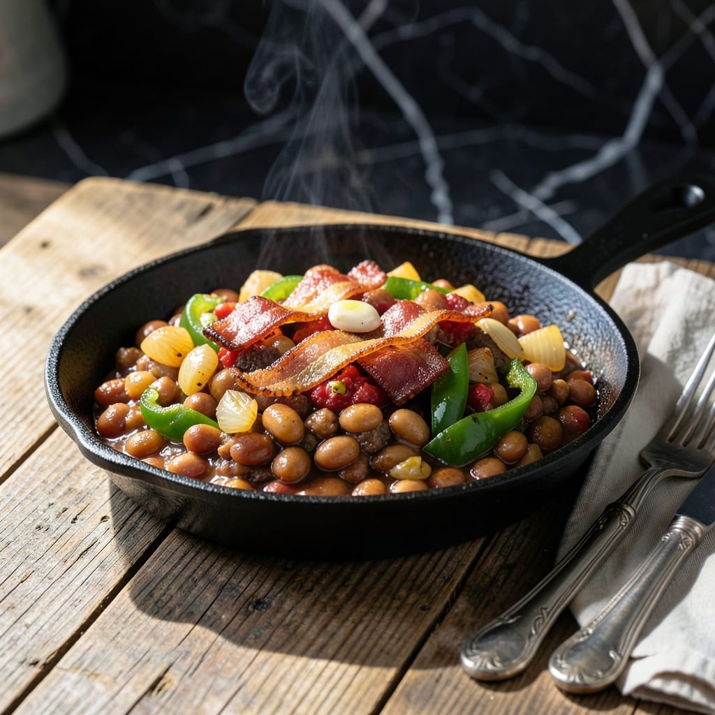 Pork and Beans Recipe With Canned Beans: Classic Campfire Side in One Pot