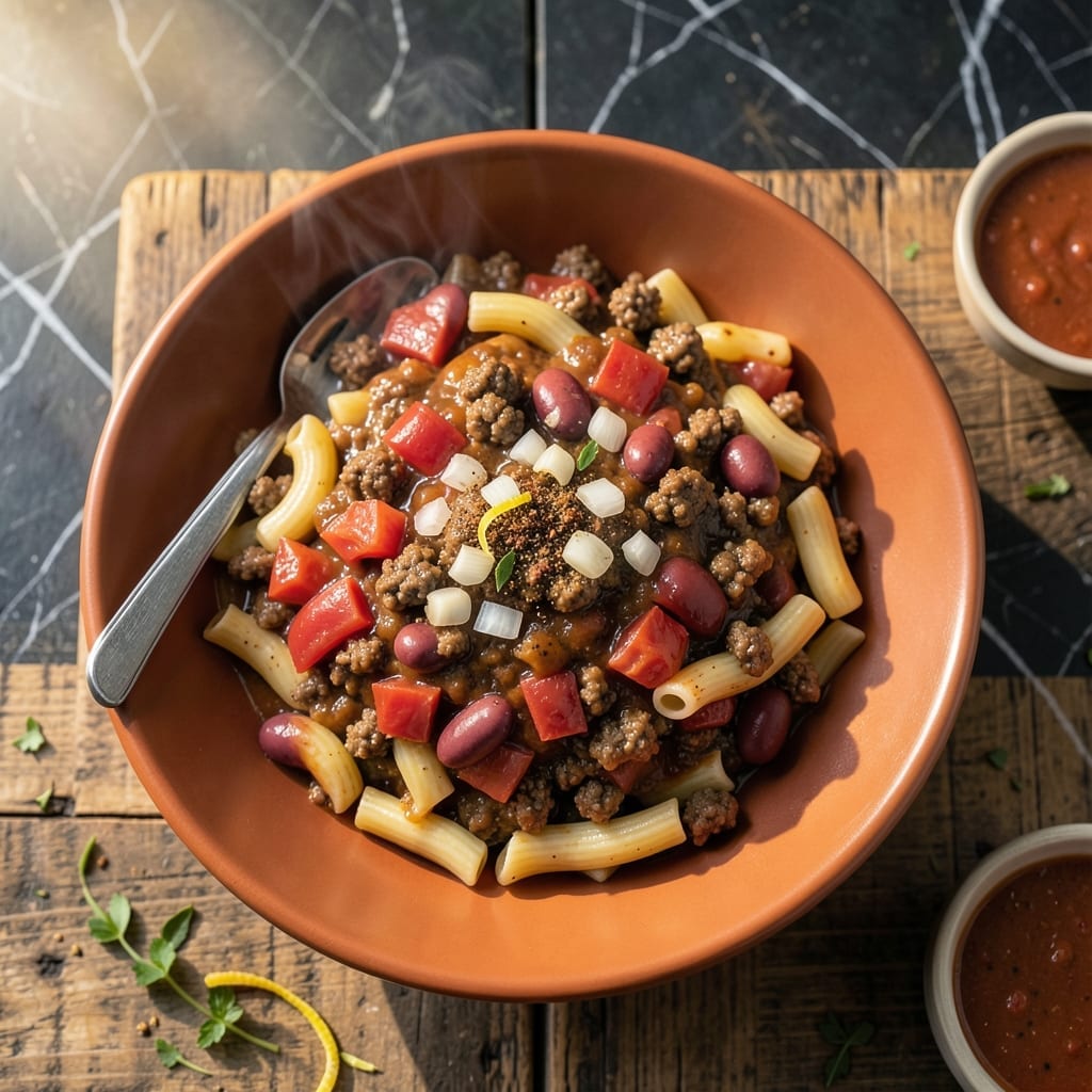Chili Recipe With Pasta: Hearty One-Pot Comfort for Cold Days