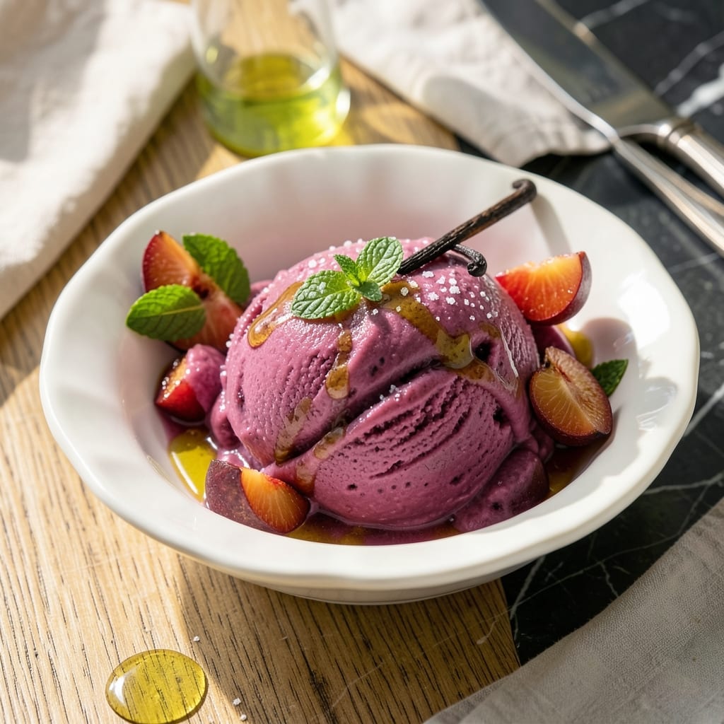 Plum Sorbet Recipe Without Ice Cream Machine: Silky Smooth Frozen Refreshment Plum Sorbet Recipe Without Ice Cream Machine: Silky Smooth Frozen Refreshment
