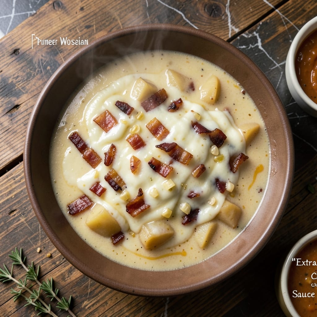 Potato Cheese Soup Recipe Pioneer Woman: Rustic Creaminess With Crispy Bacon Topping
