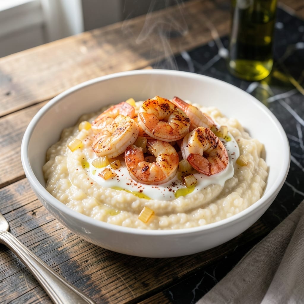 Shrimp and Grits Recipe No Bacon: Coastal Flavors Without the Meat Shrimp and Grits Recipe No Bacon: Coastal Flavors Without the Meat