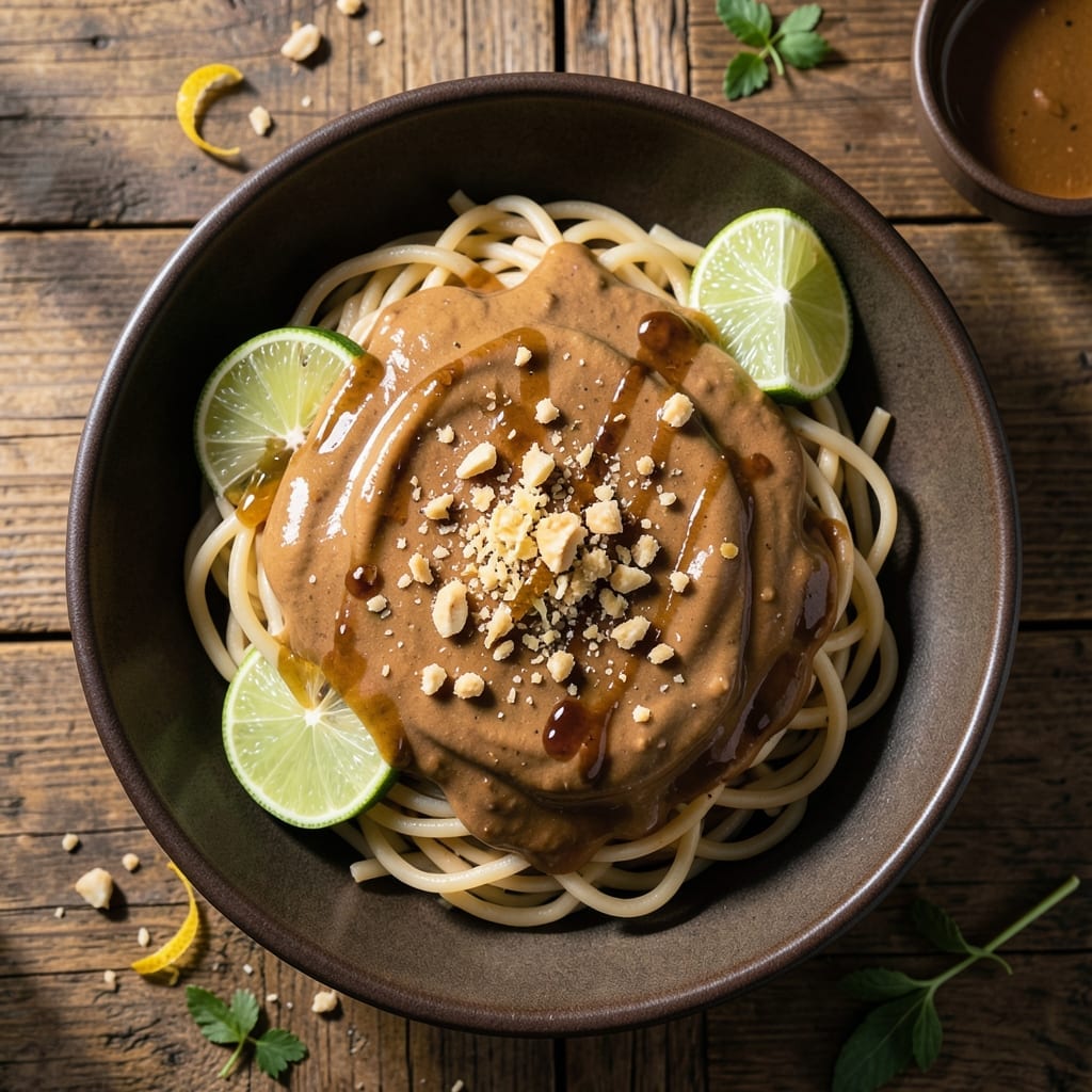 Peanut Butter Sauce Recipe for Noodles: Creamy Thai-Inspired Satay Coating Peanut Butter Sauce Recipe for Noodles: Creamy Thai-Inspired Satay Coating