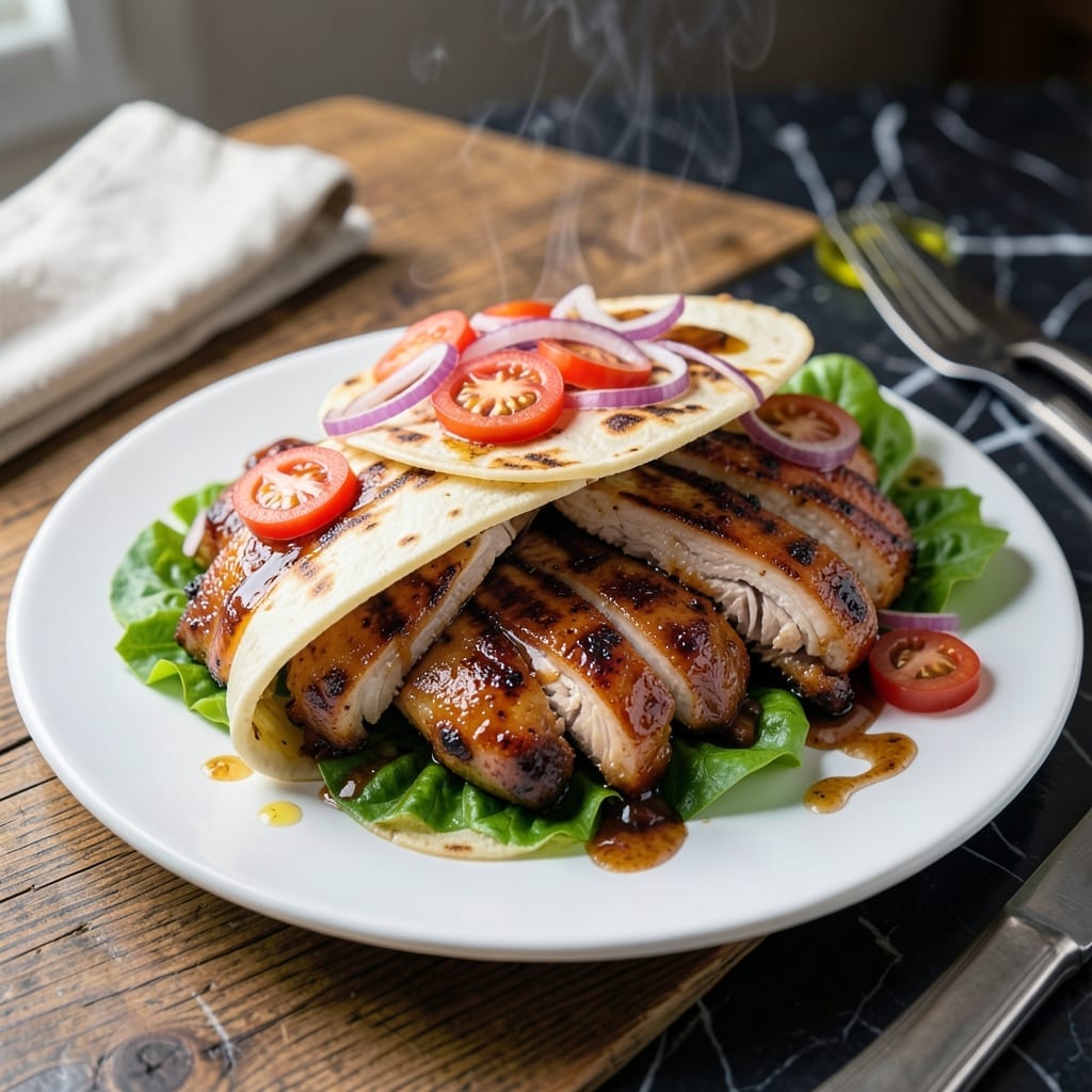BBQ Wrap Recipe Chicken: Smoky Sweetness in a Portable Package BBQ Wrap Recipe Chicken: Smoky Sweetness in a Portable Package
